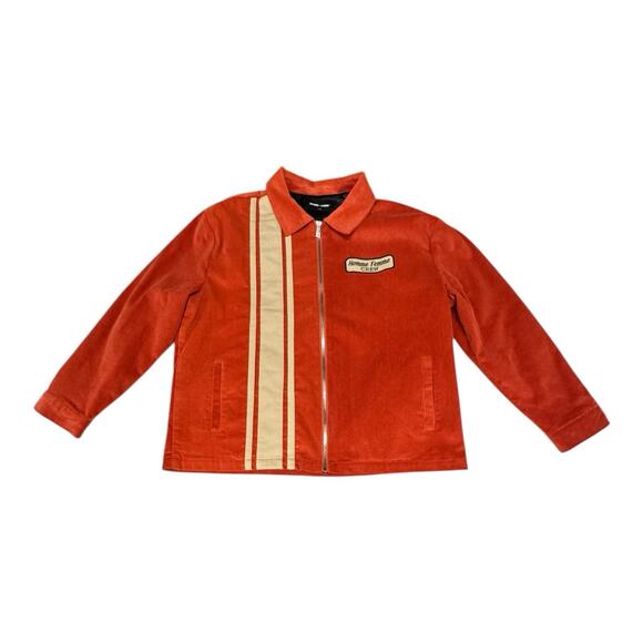 Homme Femme Other - Vintage Homme + Femme Crew Large Orange Corduroy Men’s Jacket Casual Classic